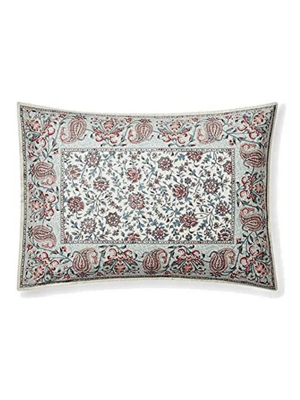 NWT Ralph Lauren Belle Pointe Avah King Pillow Sham 100% Cotton 20" x 36"
